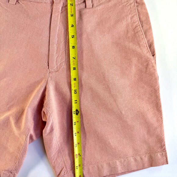 Banana Republic Pink Men's Casual Chino Flat Front Shorts Size 34 - Picture 3 of 6